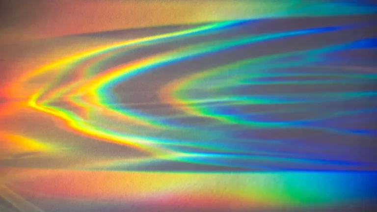 Rainbow Water and Floating Grapes